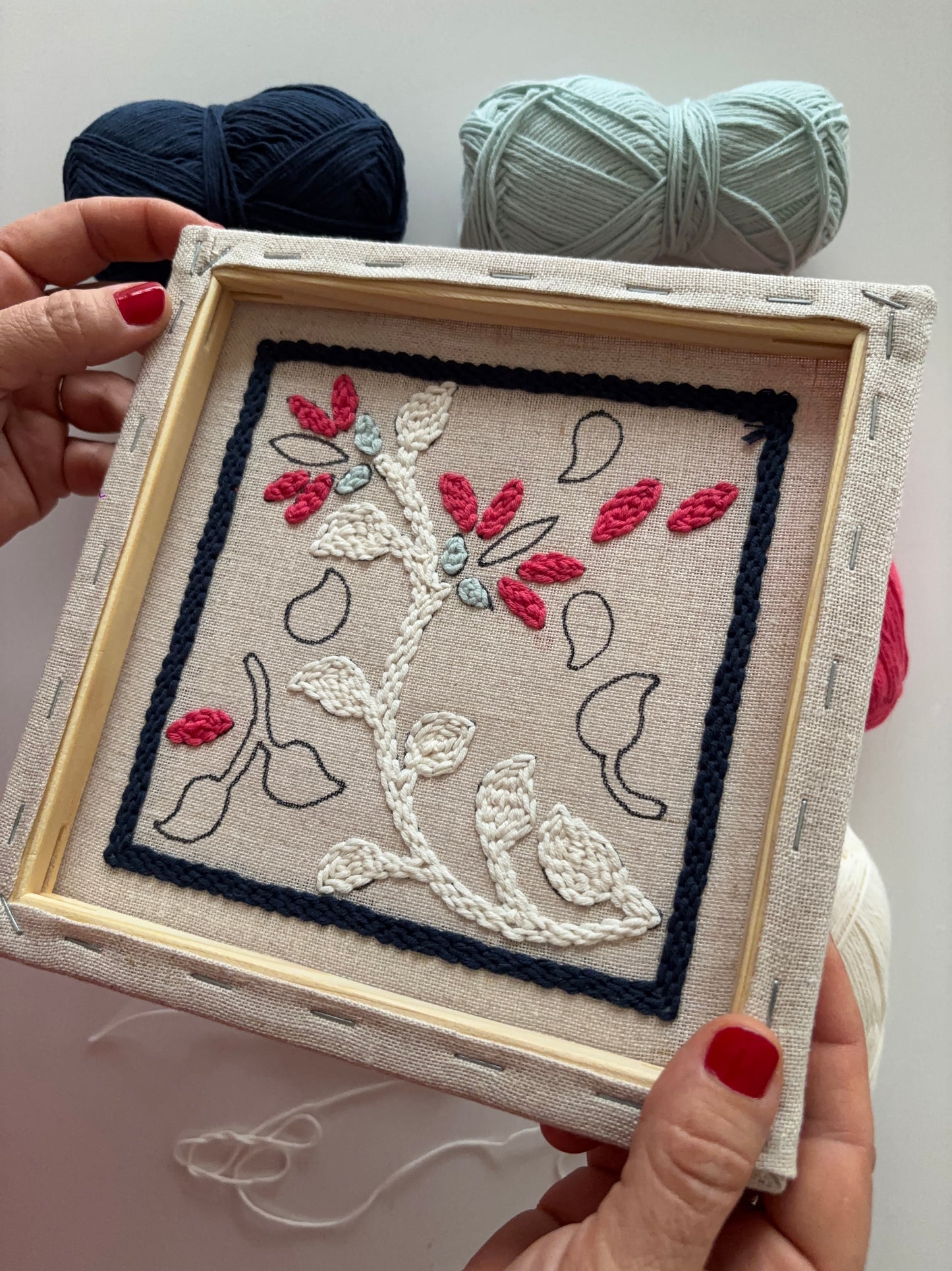 Le floral - Kit de punch needle