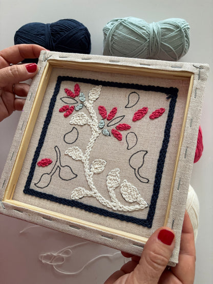 Le floral - Kit de punch needle