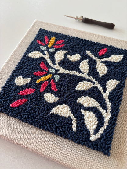 Le floral - Kit de punch needle