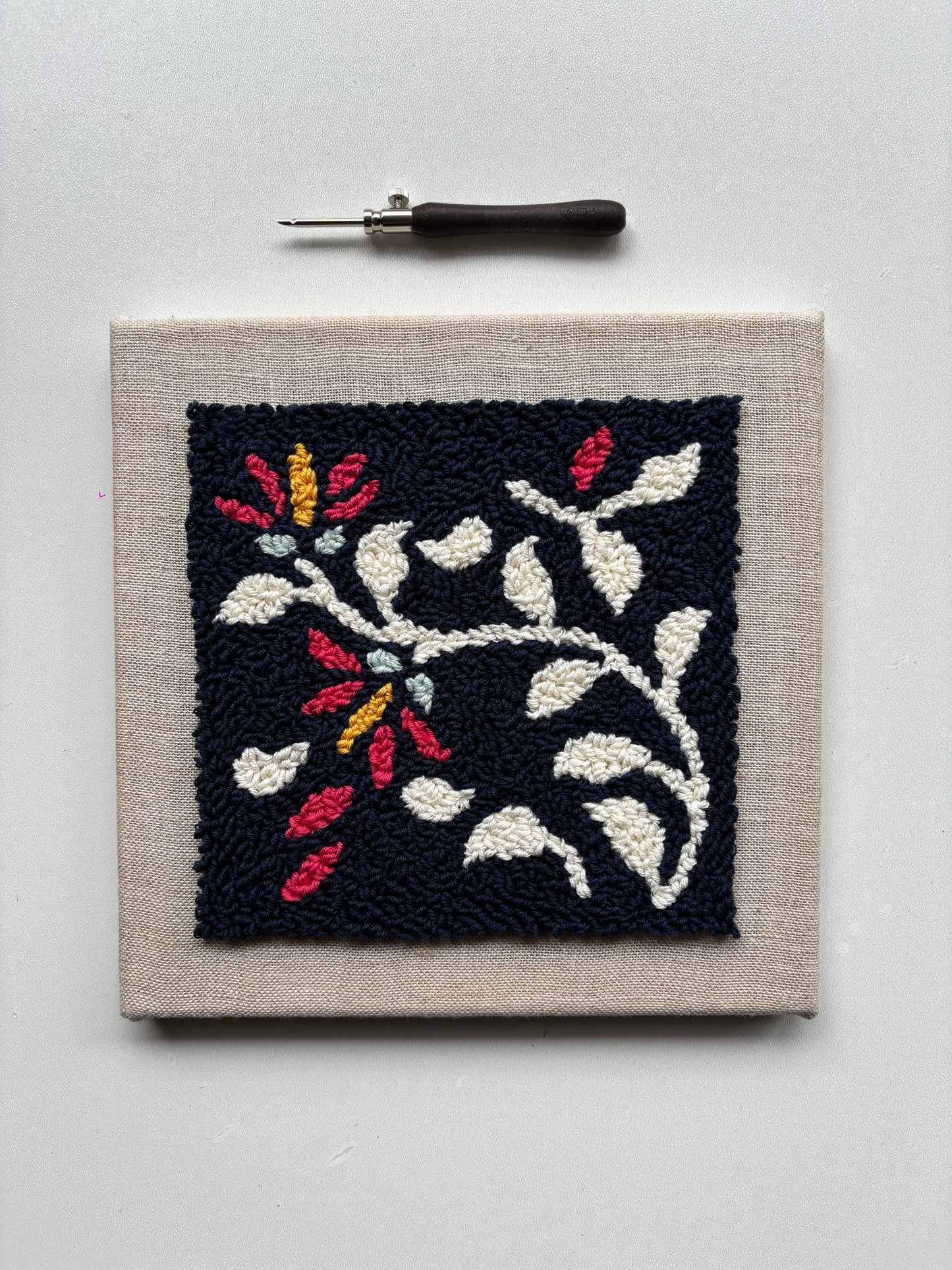 Le floral - Kit de punch needle