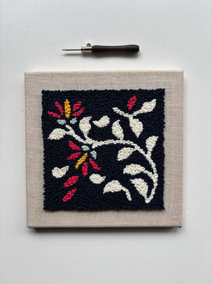 Le floral - Kit de punch needle