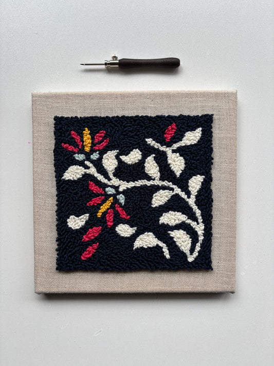 Le floral - Kit de punch needle